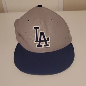 Fitted Dodger Hat stained